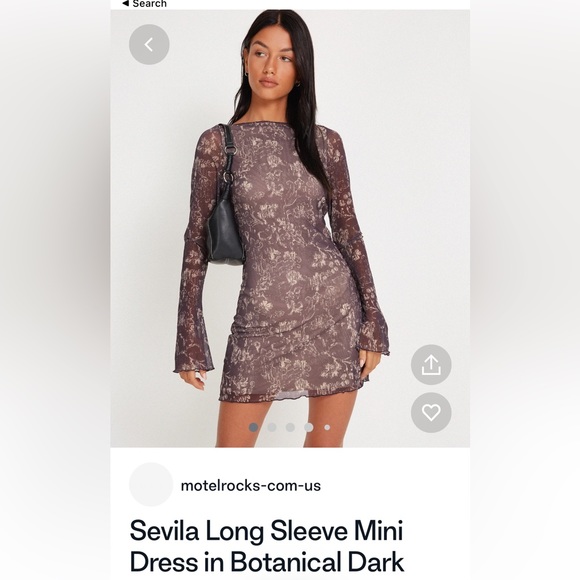 NEVER WORN motel rocks dress - Picture 3 of 3